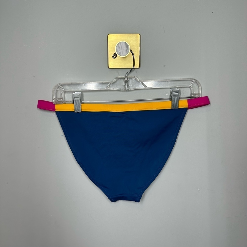 Boden Tanga Bikini Bottoms Blue Yellow Pink - Picture 4 of 4